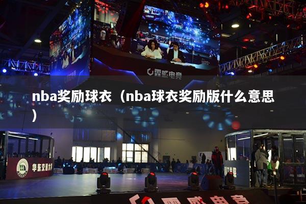 nba獎勵球衣（nba球衣獎勵版什么意思）
