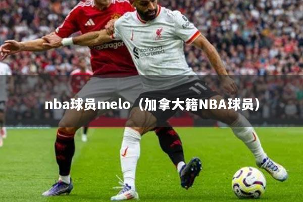 nba球員melo（加拿大籍NBA球員）
