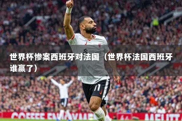 世界杯慘案西班牙對法國（世界杯法國西班牙誰贏了）